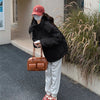Women's Winter Warm Padded Jacket Coat 2025 New Down Cotton Hooded Solid Thick Parka Waterproof Puffy Korean Fashion Outdoor - MAGUSTA BEAUTY