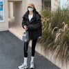 Women's Winter Warm Padded Jacket Coat 2025 New Down Cotton Hooded Solid Thick Parka Waterproof Puffy Korean Fashion Outdoor - MAGUSTA BEAUTY