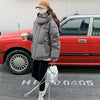 Women's Winter Warm Padded Jacket Coat 2025 New Down Cotton Hooded Solid Thick Parka Waterproof Puffy Korean Fashion Outdoor - MAGUSTA BEAUTY