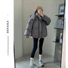 Women's Winter Warm Padded Jacket Coat 2025 New Down Cotton Hooded Solid Thick Parka Waterproof Puffy Korean Fashion Outdoor - MAGUSTA BEAUTY
