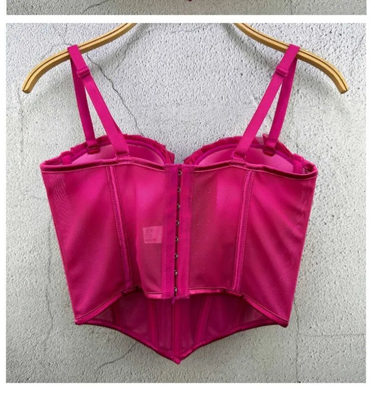 Y2k Top Women Clothing Sexy Tops Camis Tees Fashion Clothes Corset Streetwear Party Club Underwear Bustiers Slimming Lingerie - MAGUSTA BEAUTY