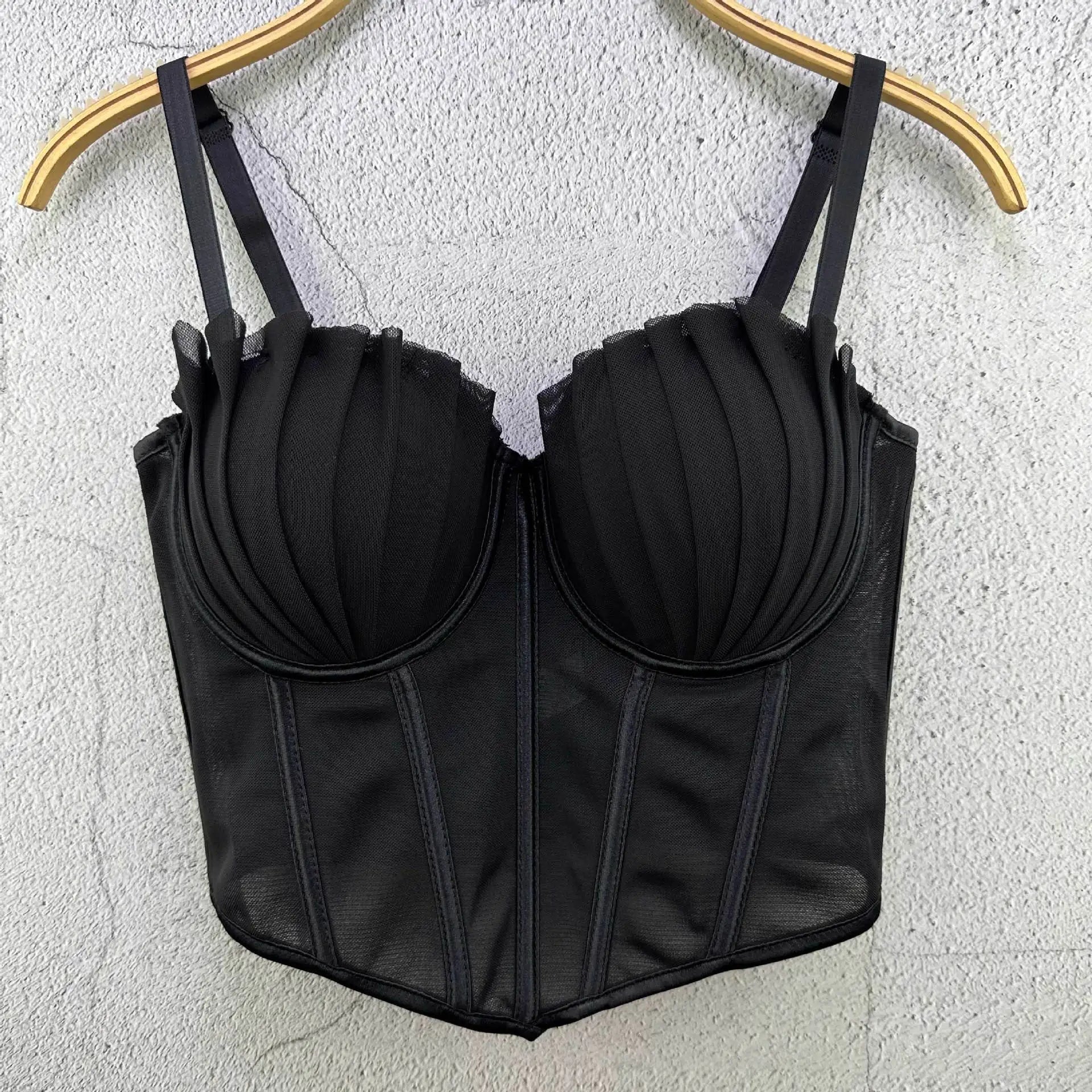 Y2k Top Women Clothing Sexy Tops Camis Tees Fashion Clothes Corset Streetwear Party Club Underwear Bustiers Slimming Lingerie - MAGUSTA BEAUTY
