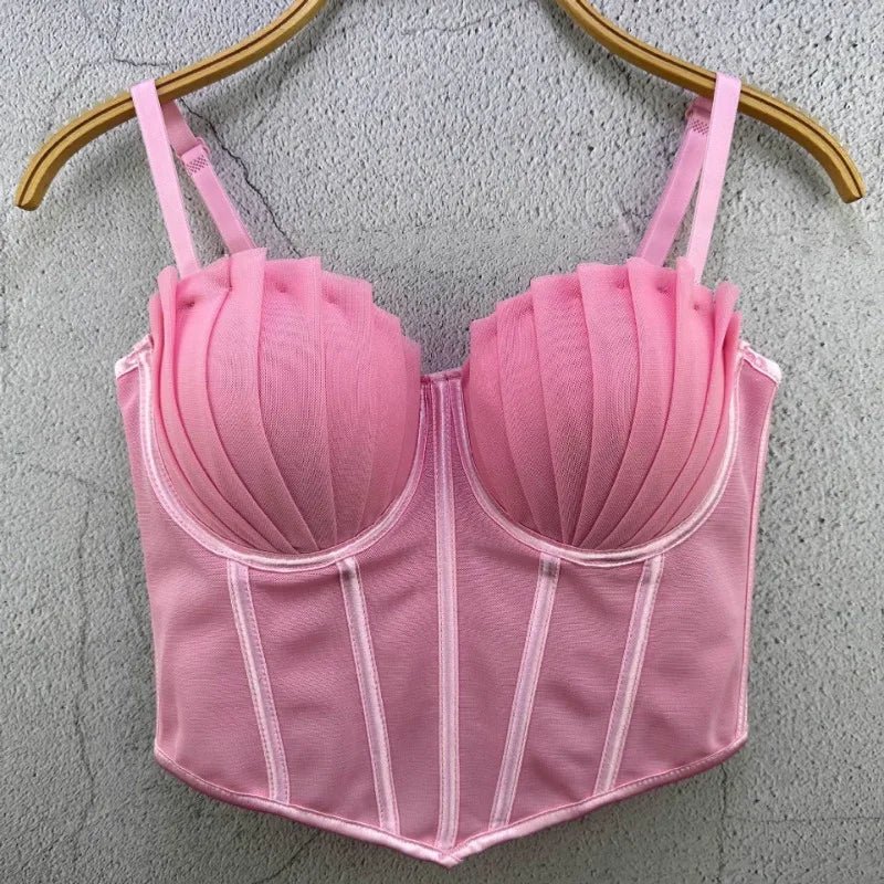 Y2k Top Women Clothing Sexy Tops Camis Tees Fashion Clothes Corset Streetwear Party Club Underwear Bustiers Slimming Lingerie - MAGUSTA BEAUTY