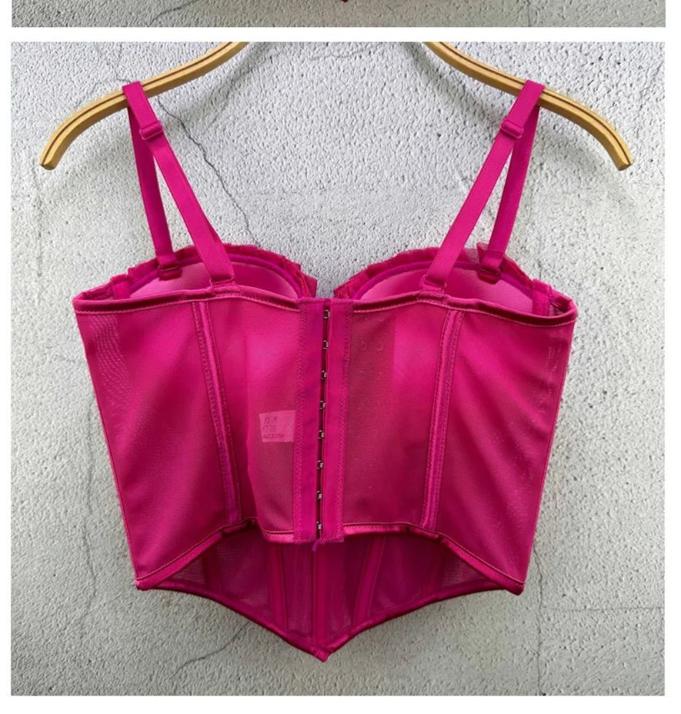 Y2k Top Women Clothing Sexy Tops Camis Tees Fashion Clothes Corset Streetwear Party Club Underwear Bustiers Slimming Lingerie - MAGUSTA BEAUTY