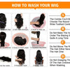 YAVIDA Curly Headband Wig Human Hair 10-24 Curly Hair Headband Wig Indian Virgin Machine Made Human Hair Wigs With Headband - MAGUSTA BEAUTY