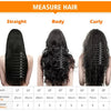 YAVIDA Curly Headband Wig Human Hair 10-24 Curly Hair Headband Wig Indian Virgin Machine Made Human Hair Wigs With Headband - MAGUSTA BEAUTY