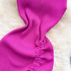 YuooMuoo Fashion Summer Bodycon Knitted Dress Sexy Package Hips Drawstring Split Black Women Dress Basic Lady Party Vestidos - MAGUSTA BEAUTY